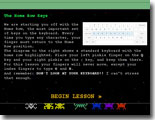 Typing Tutor Helpful Lesson Text
